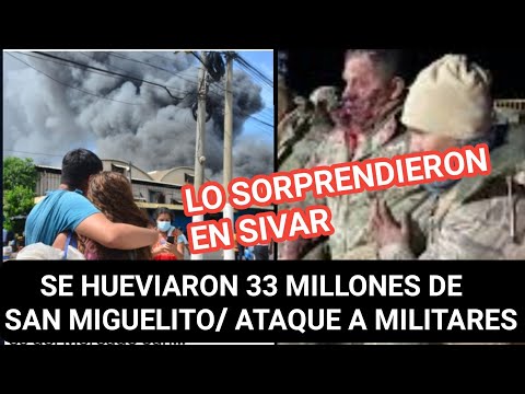 33 MILLONES SE HUEVIARON DE SAN MIGUELITO/ POLICIA Y SOLDADO RECIBEN ATAQUES EN LA CALLE!