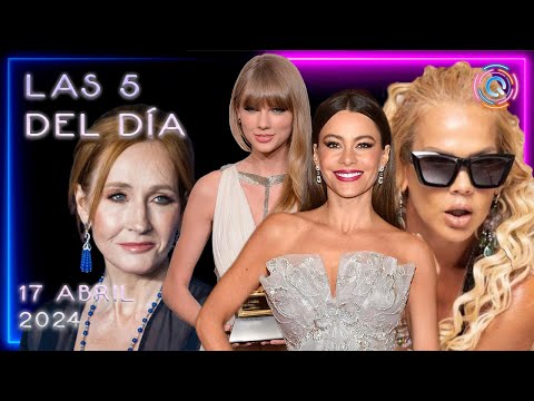 LAS 5 DEL DI?A CHISMES: TAYLOR SWIFT, NIURKA, JK ROWLING, Y MÁS