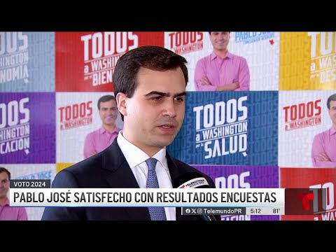 Satisfecho Pablo José Hernández con resultados de encuestas