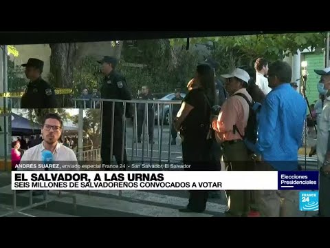 Informe desde San Salvador: más de 5,5 millones de salvadoreños están llamados a votar • FRANCE 24
