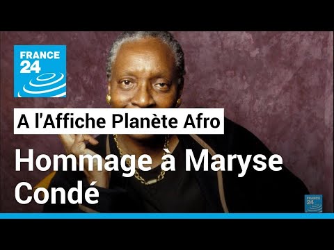 À l'Affiche Planète afro : hommage à l’écrivaine Maryse Condé • FRANCE 24