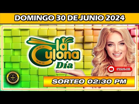Resultado CULONA DIA del DOMINGO 30 DE JUNIO del 2024 #chance #culonadia