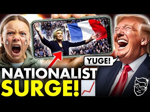 BREAKING: The ‘Trump’ Nationalist Party of France WINS ELECTION in LANDSLIDE  Macron HUMILIATED