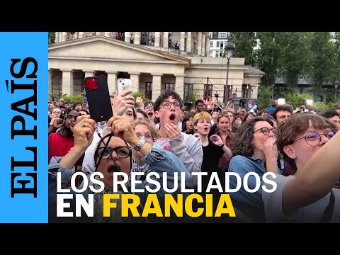 ELECCIONES FRANCIA | El momento en que los votantes del Frente Popular descubrieron los resultados