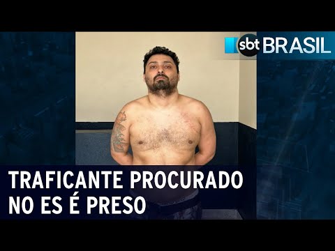 Traficante mais procurado no ES é preso | SBT Brasil (08/03/24)