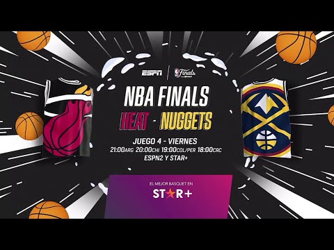 Miami Heat VS. Denver Nuggets - NBA FINALES Juego 4 - ESPN2 PROMO