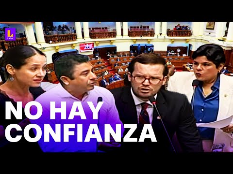 Congresistas reaccionan: ¿No le darán la confianza a Gustavo Adrianzén?
