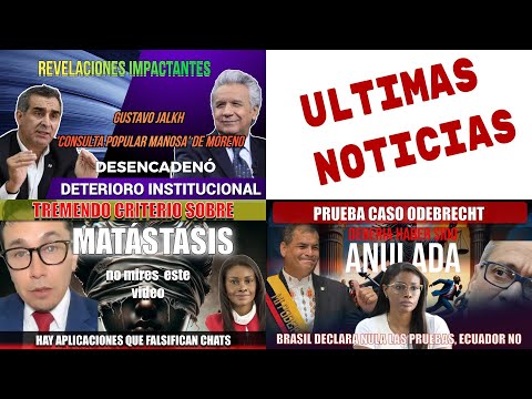 Gustavo Jalkh: El deterioro institucional viene con Moreno, Trujillo y Romo