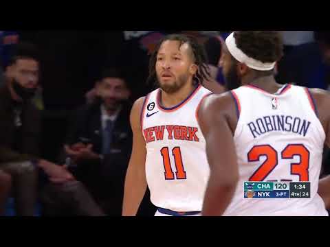 NBA: Brunson takes over! NY Knicks defeat Charlotte Hornets 134-131