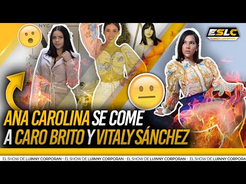 ANA CAROLINA SE COME CON YUCA A CARO BRITO Y VITALY SANCHEZ ( FOGÓN TV LE ENTRA A VITALY)