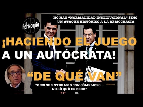 ¡A QUE? JUEGAN LOS BARONES DEL PP, CO?MPLICES DEL BLANQUEAMIENTO DE SA?NCHEZ!