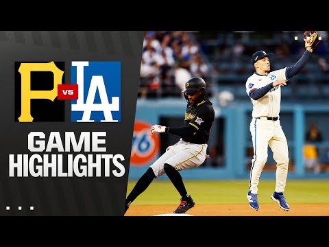 Pirates vs. Dodgers Game Highlights (4/26/25) | MLB Highlights