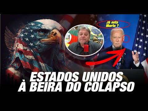 ESTADOS UNIDOS À BEIRA DO COLAPSO A VERDADE QUE NINGUÉM QUER CONTAR + PASTOR SANDRO ROCHA