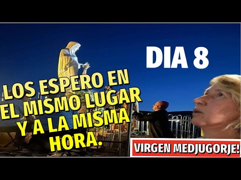 Aparición de la VIRGEN MARIA en MEDJUGORJE A MARIJA/ REINA DE LA PAZ- DIA 8