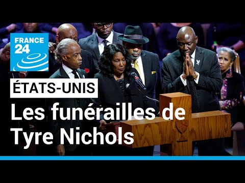 Violences policières aux États-Unis : à Memphis, les funérailles très politiques de Tyre Nichols