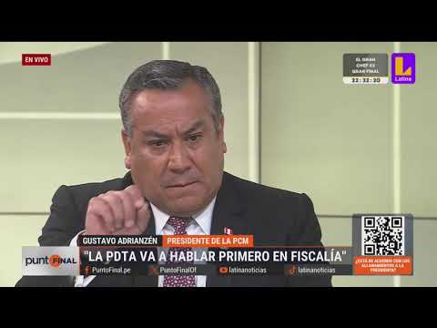 Primer ministro, Gustavo Adrianzén: Yo no ando viendo las muñecas de la presidenta