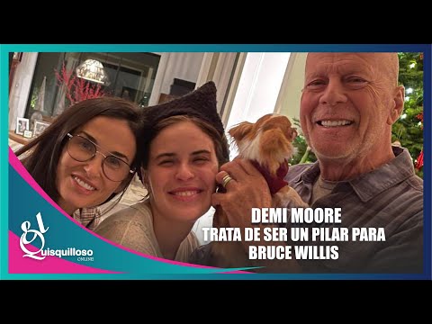 Demi Moore se prepara para decirle adiós a Bruce Willis, aseguran