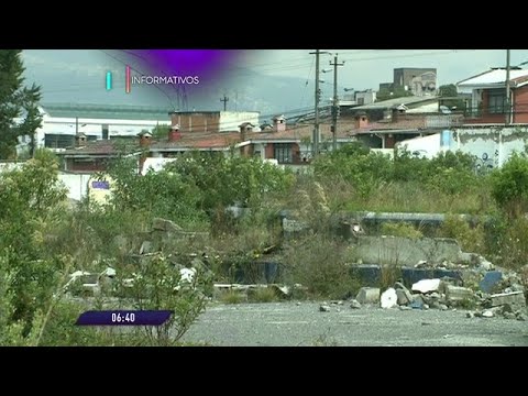 Terrenos abandonados cerca de la estación Rio Coca se han convertido en inseguros