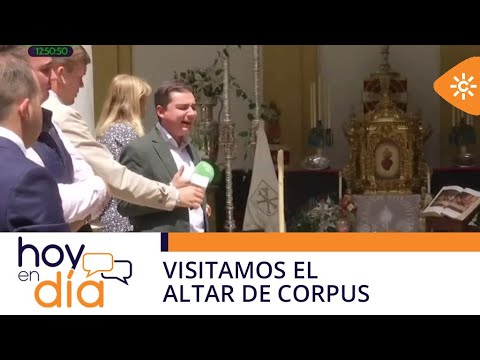Hoy en día | Visitamos el altar de Corpus de la Hermandad de los estudiantes en Granada
