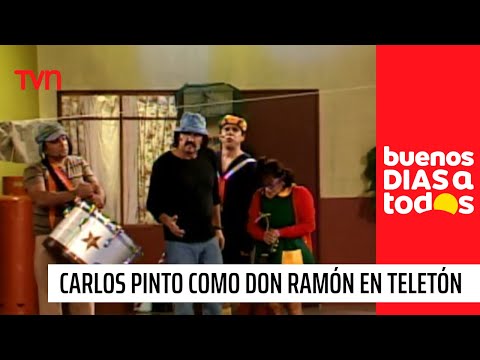 La recordada participación de Carlos Pinto en El Chavo del 8 en la Teletón | Buenos días a todos