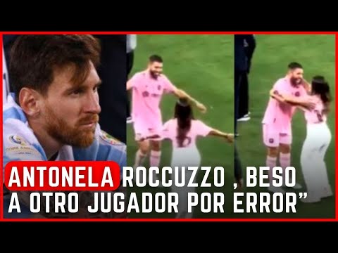  ¡Casi un Beso! Antonela Roccuzzo Confunde a Jordi Alba con Leo Messi