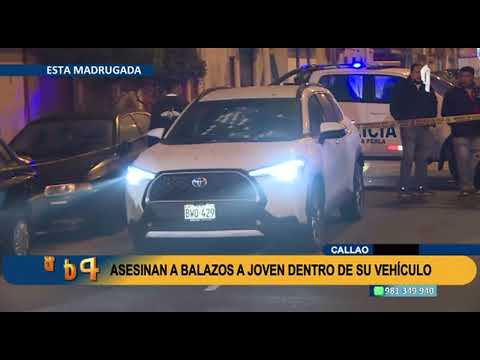 Hombre es asesinado de 40 balazos dentro de su vehículo en La Perla (1/2)