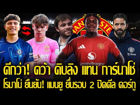 MAN UTD STORY ดีลแรกยุคอโมริม!แมนยูยื่นปิดดีลแพทริกดอร์กู30ล้านยูโรม.ค.แมน