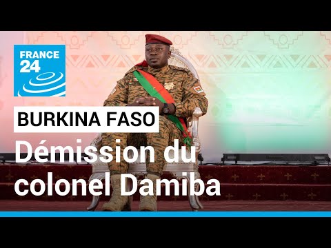 Coup d'État au Burkina Faso : le colonel destitué Damiba accepte de démissionner • FRANCE 24