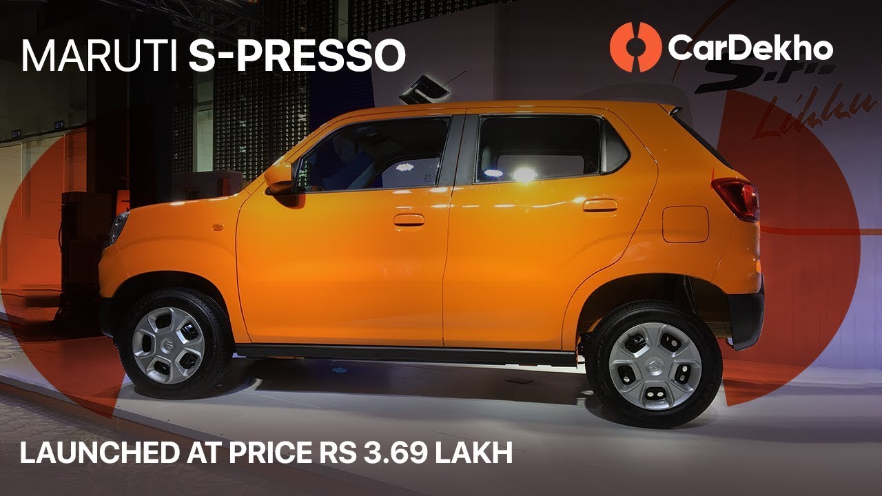 Maruti S-Presso Detailed Walkaround in Hindi | Launch Price 3.69 Lakh | CarDekho