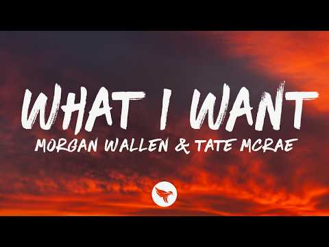 Morgan Wallen - What I Want (feat. Tate McRae) (Lyrics)