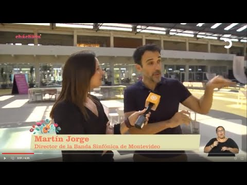 Conversamos con Martín Jorge, director de la Banda Sinfónica de Montevideo en el Espacio Modelo