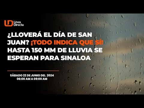 ¿Vienen más lluvias? Aquí la probabilidad de tormentas para esta noche en Sinaloa?