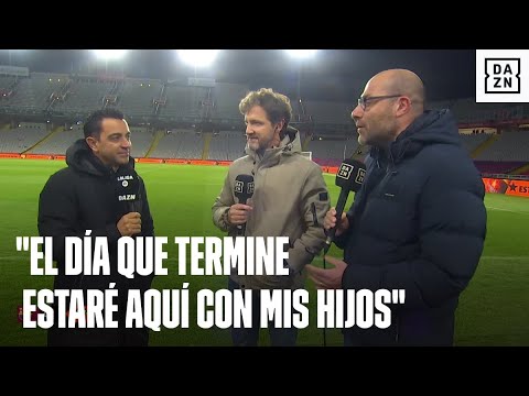 Xavi revela en DAZN el motivo por el que ha decidido continuar en el FC Barcelona