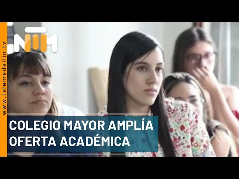 Colegio Mayor amplía oferta académica - Telemedellín