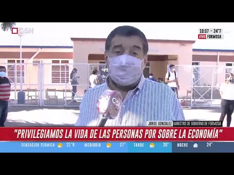 Formosa: habla Jorge González, Ministro de Gobierno