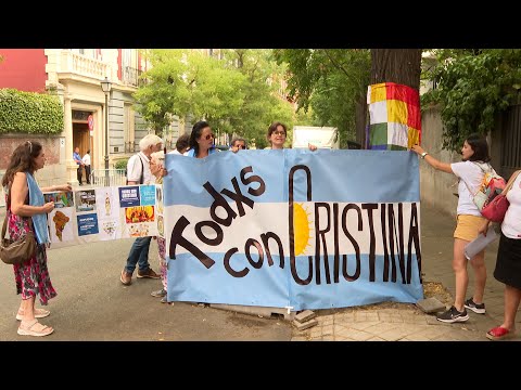 La Embajada argentina agradece el apoyo de España tras el ataque a Cristina Fernández