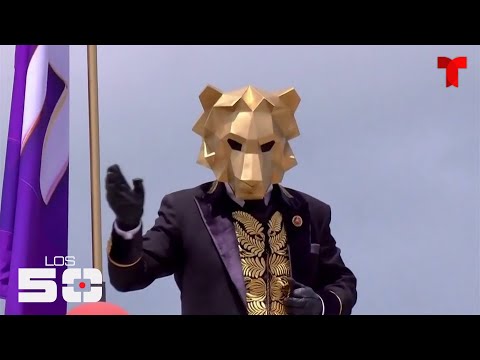 'El León' se pone creativo en el Reto de Arena | Los 50 | Telemundo Entretenimiento