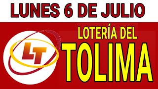 Resultados lotería del Tolima 6 de Julio de 2020