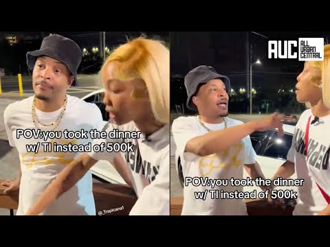 Stop Running Up On Ni99as T.I. Humbles Female Fan Trying To Spit Freestyle For Him