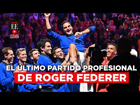 Federer se despide de su carrera en un partido de dobles con Nadal en la Laver Cup | El Espectador