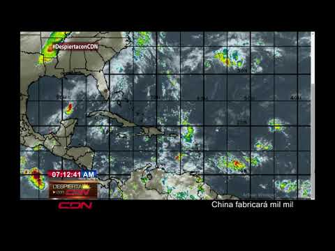 Pronostican lluvias en localidades de RD por onda tropical y vaguada