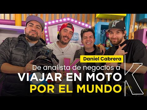 Daniel Cabrera, el creador de contenido bogotano que ha viajado a 44 países en su motocicleta