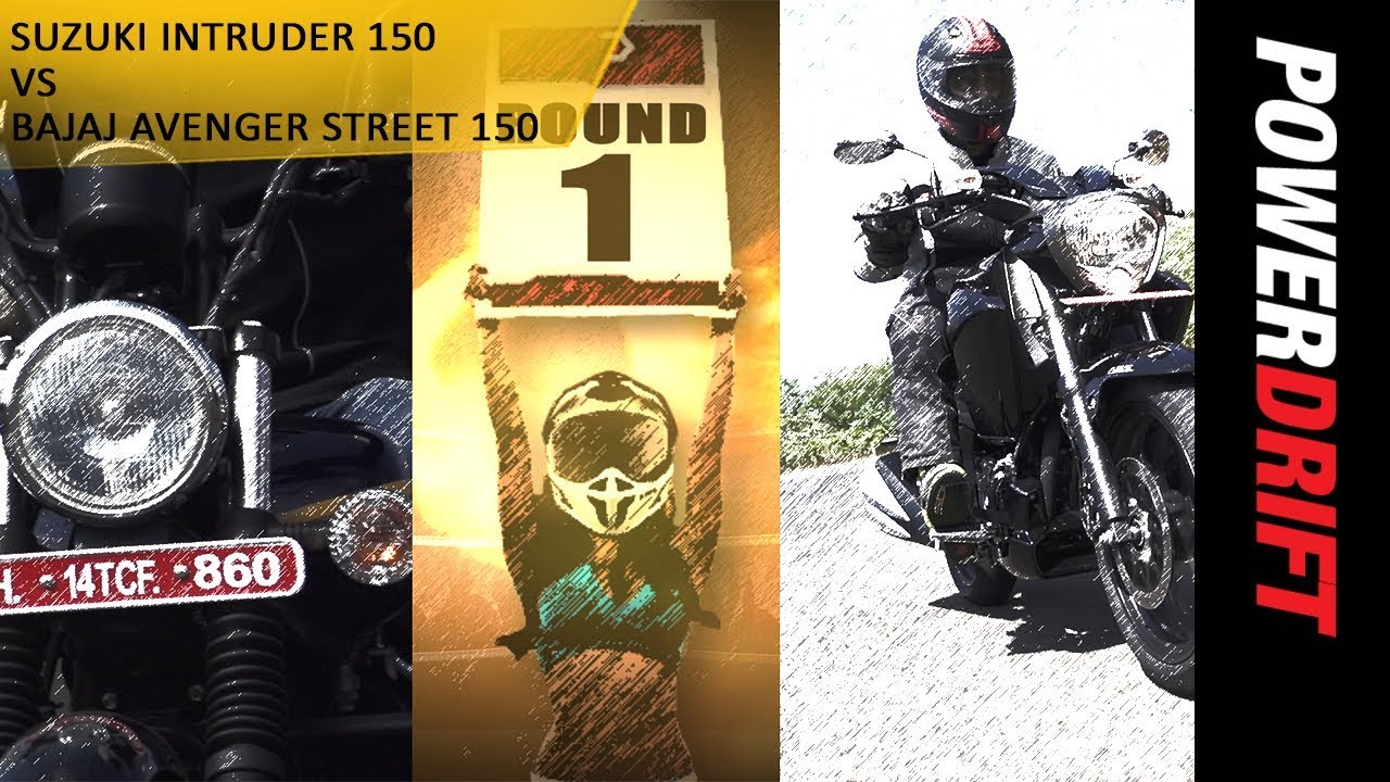 Quick Comparo : Suzuki Intruder 150 vs Bajaj Avenger Street 150 : PowerDrift