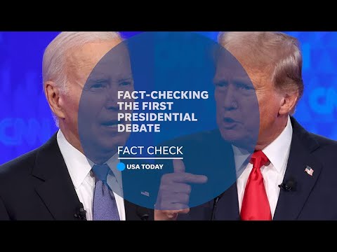 Trump and Biden make false claims during first presidential debate | USA TODAY