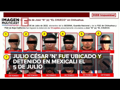 Detienen a ligado a 'El Chueco' que está vinculado a asesinato de sacerdotes y guía de turistas