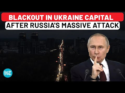 Putin’s Forces Cripple Ukraine's Energy Infra; Darkness Grips Kyiv, Over Dozen Injured | Russia