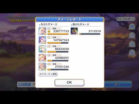 【プリコネ】ワイバーン魔法参考5.46億（目押し8）