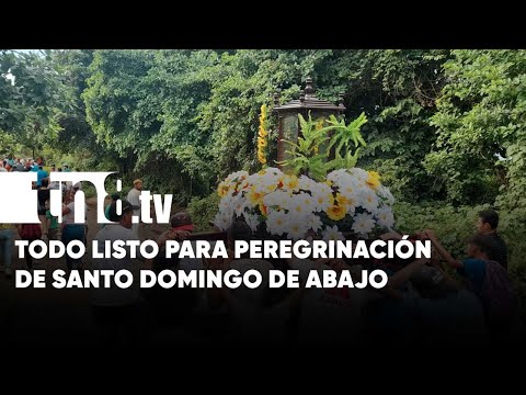 Santo Domingo de Abajo, listo para peregrinación con 90 años de tradición - Nicaragua