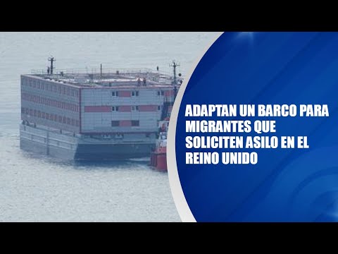 Adaptan un barco para migrantes que soliciten asilo en el Reino Unido