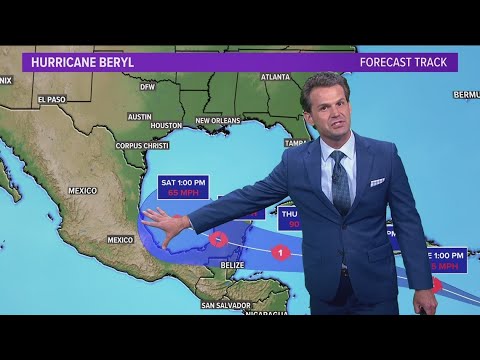 DFW Weather | The latest on Hurricane Beryl, 14 day forecast